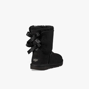 Ugg Bailey Bow II Kids Classic Boots Black (5203FNLRT)